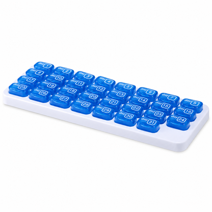 PilleBox™ | Overblik over din medicin - hele måneden, overalt og altid