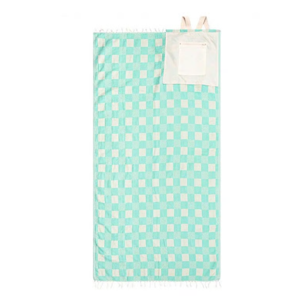 StrandPak™ 2-i-1 strandtaske og håndklæde i ét