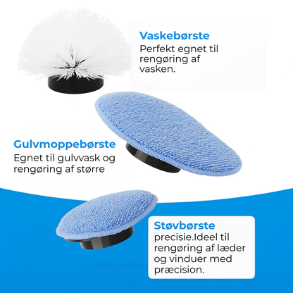 MultiBørste™ | Din Smarte, Ledningsfri Rengøringshjælper
