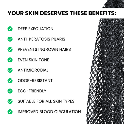 GlødNet™ | African Exfoliating | Net Sponge | 1+1 GRATIS