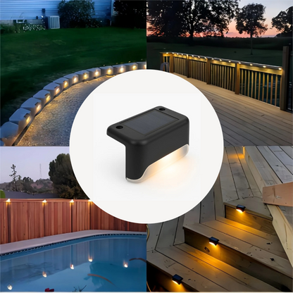 SolSkær™  Solcellsdrevet udendørslampe med automatisk dag/nat sensor