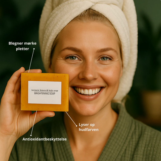 Biosæbe™ – Citron og gurkemejesæbe - Renhed uden kemi.