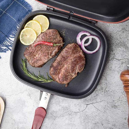 FlipPande™  Dobbeltsidet pande med hængsel