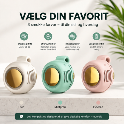 KlipBlæser™ Slut med svedende ryg og nakke i varmen