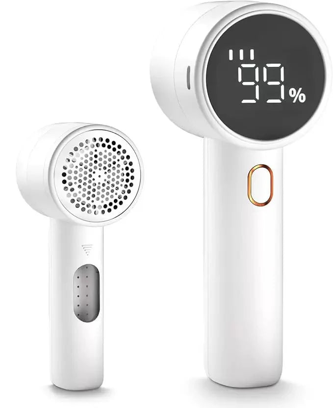 FabricGlide™- Genopladelig fnugfjerner med LED-display