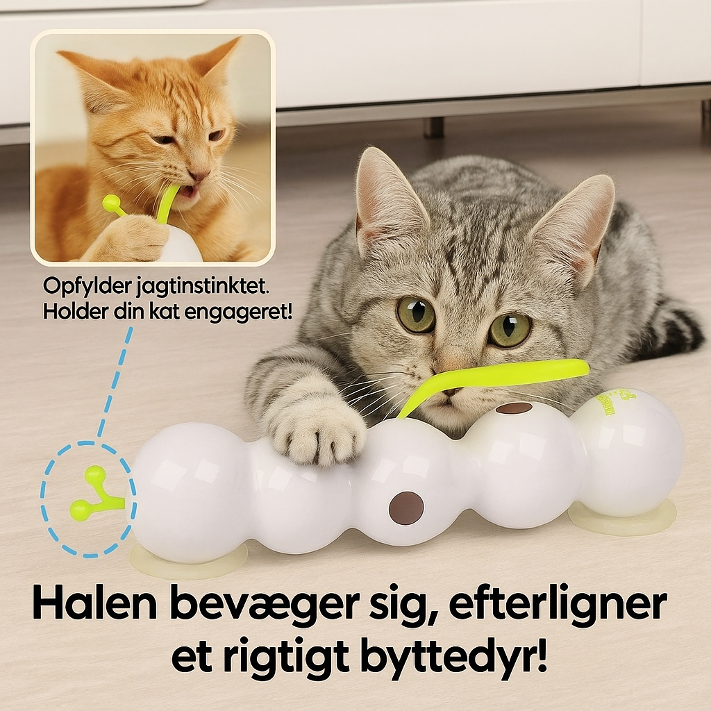 KatteOrm™ 🐱Interaktiv Elektrisk Larve Legetøj