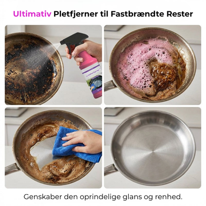 GrillRenSpray™ – Hurtigtvirkende fedtfjerner til grillen – ren grill på 60 sekunder