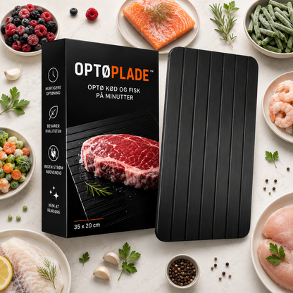 OptøPlade™ Optø kød og fisk på minutter