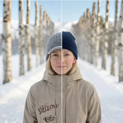 ArcticShield Vinterhue | Sig farvel til kolde ører med ekstra tyk, dobbeltstrikket komfort og integreret ørebeskyttelse!