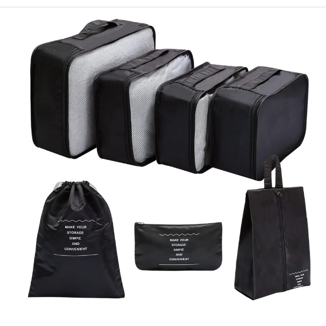 Ordeni™ TravelOrganizer: Vandtæt Rejsetaske Organizer Sæt