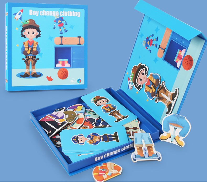 AnsigtsLeg l Læringspuslespil om ansigtsudtryk til børn