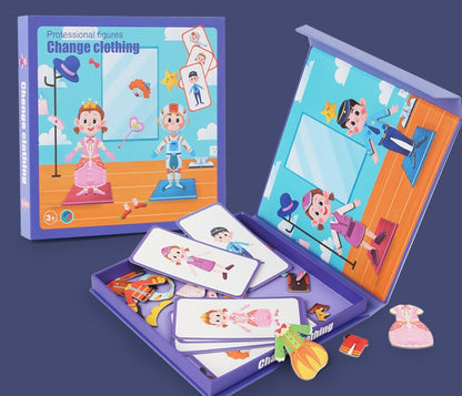 AnsigtsLeg l Læringspuslespil om ansigtsudtryk til børn