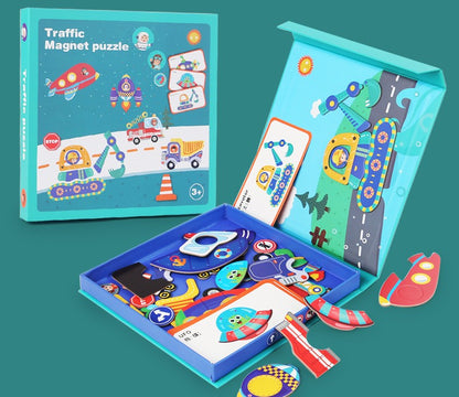 AnsigtsLeg l Læringspuslespil om ansigtsudtryk til børn