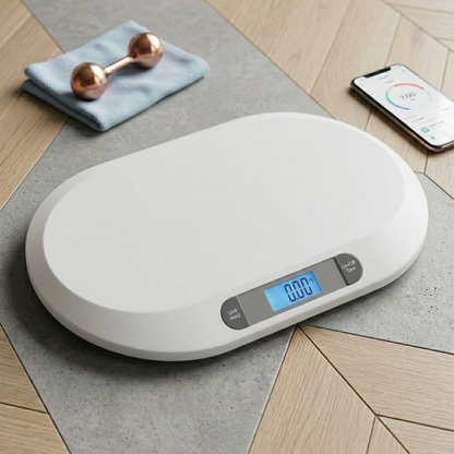 BabyVægt™ Elektronisk babyvægt med LCD – præcis vejning til 0-3 år – op til 20 kg