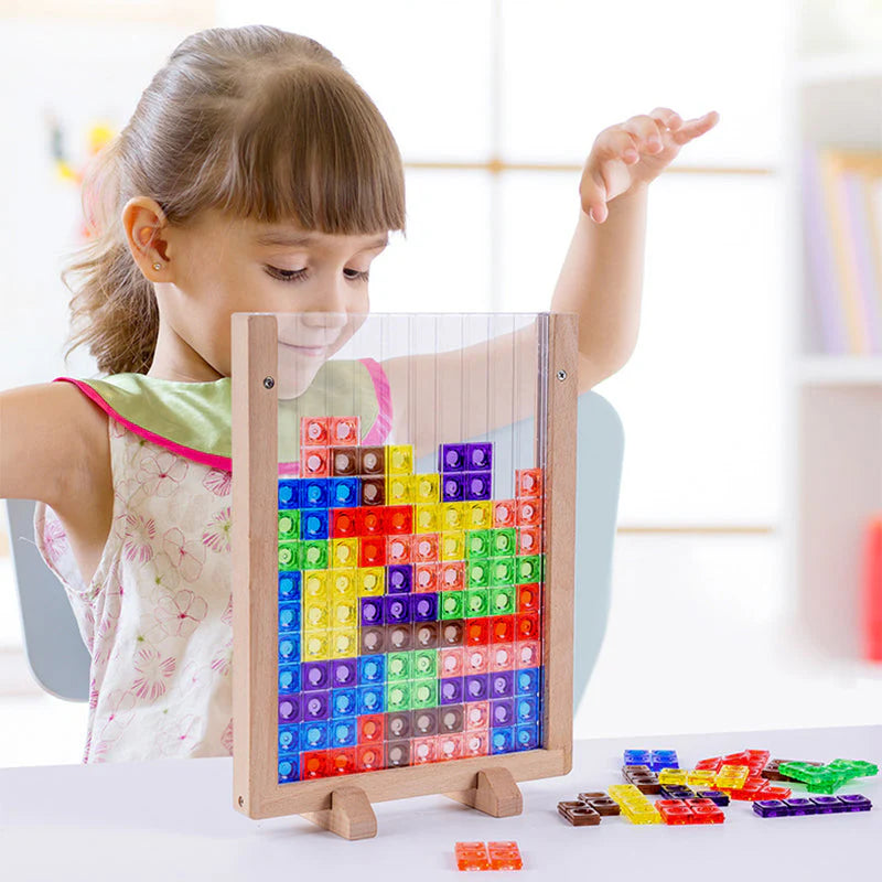 3D Tetris | Puzzle Board – Leg, Læring og Familietid Uden Skærme!
