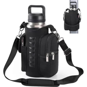 MagniBottle™ Magnetisk vandflaskeholder til fitnesscenter med telefonlomme