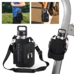 MagniBottle™ Magnetisk vandflaskeholder til fitnesscenter med telefonlomme