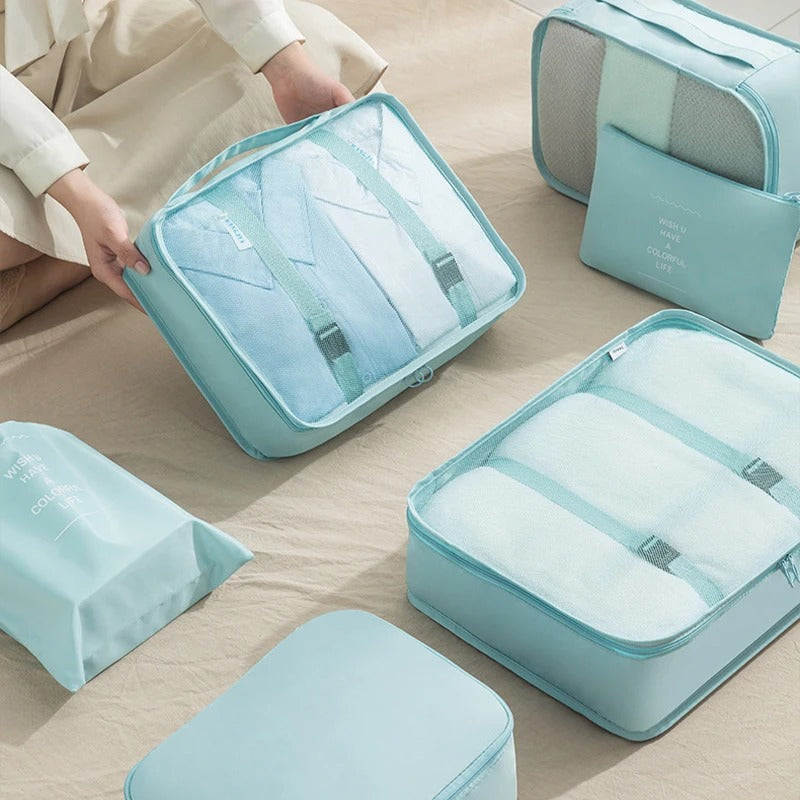 Ordeni™ TravelOrganizer: Vandtæt Rejsetaske Organizer Sæt