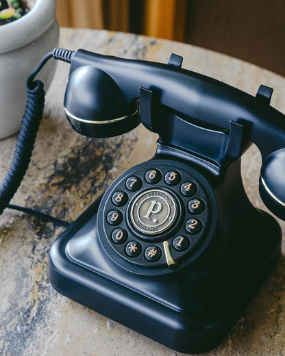 RingSomFør™ – Klassisk drejeskivetelefon, forbundet til din smartphone