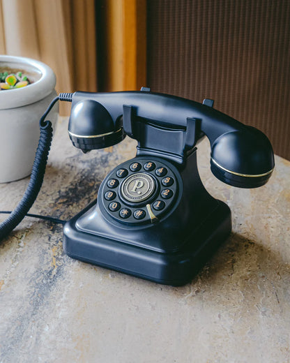 RingSomFør™ – Klassisk drejeskivetelefon, forbundet til din smartphone