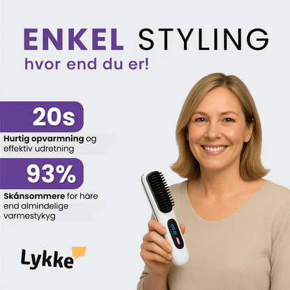 Lykke Brush™ – Perfekt Hår På 5 Minutter