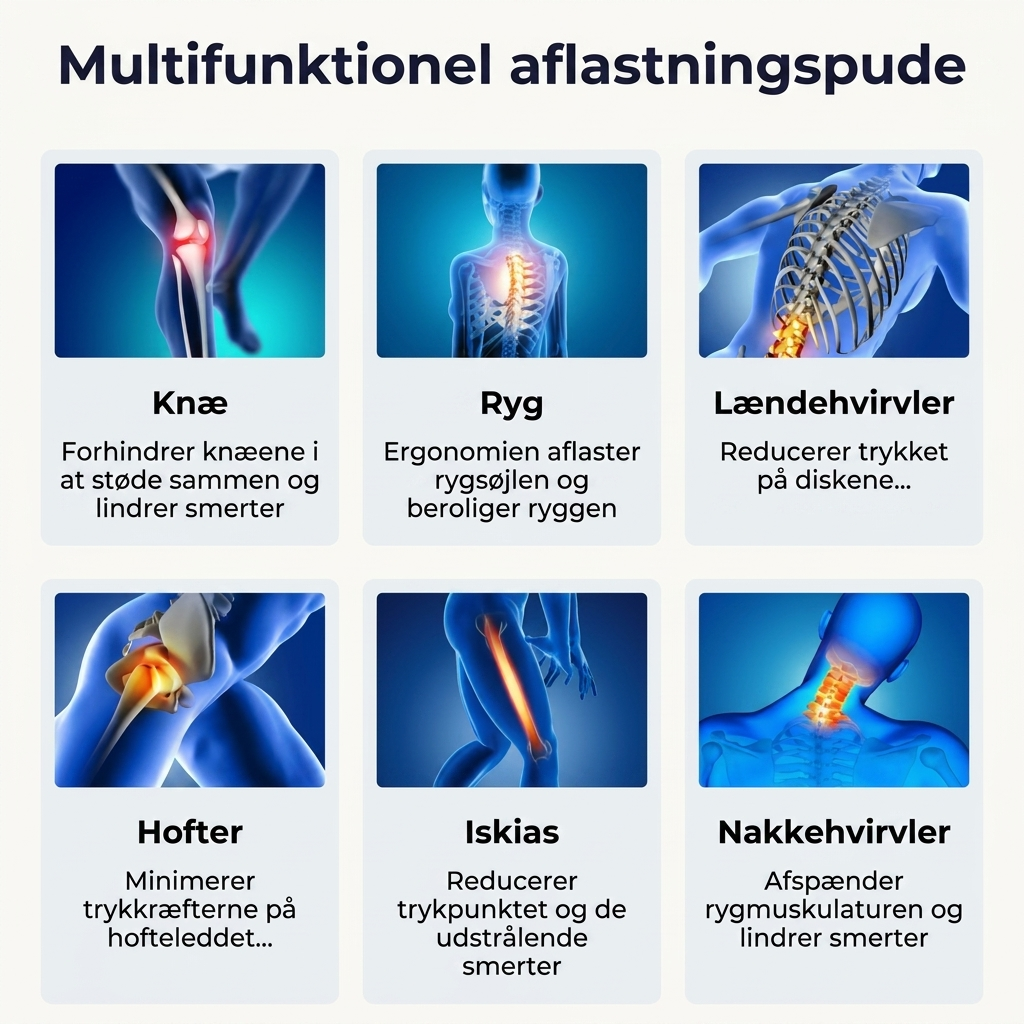 KnæFred™ Den ergonomiske støtte til en bedre nattesøvn