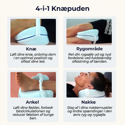 KnæFred™ Den ergonomiske støtte til en bedre nattesøvn