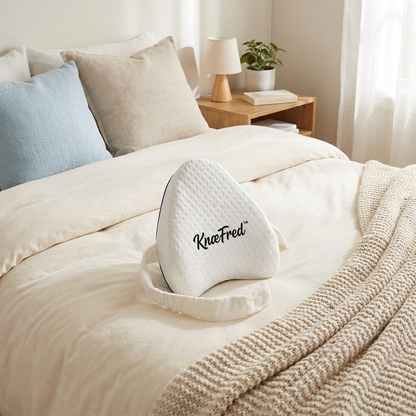 KnæFred™ Den ergonomiske støtte til en bedre nattesøvn