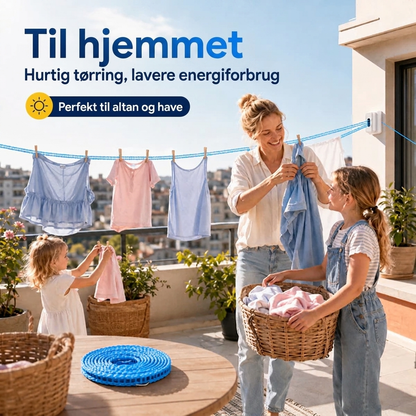VindLine™ Vindtæt og skridsikker tøjsnor