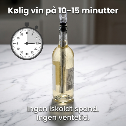 VinStav™ Holder vinen kølig i op til 3 timer, uden ister
