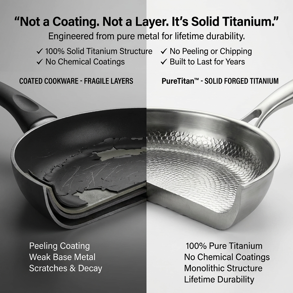 PureTitan™ PFAS-fri non-stick stegepande