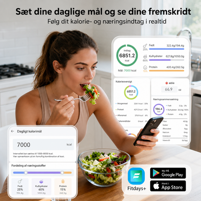 SundVægt™ Smart køkkenvægt med app