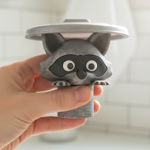 WCBjørn™ Sjov og hygge på toilettet