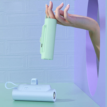 PocketBank™ – Dobbelt powerbank med indbygget kabel